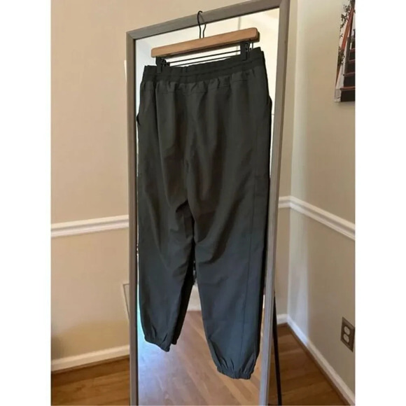 Kenzies High‎ Rise Soft Suede Jersey Slim Joggers Size Large - Picture 3 of 5